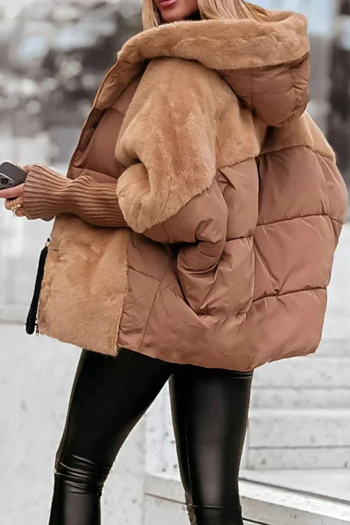 Olivia Kuschelige Winterjacke