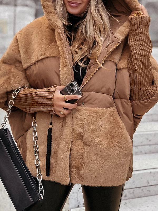 Olivia Kuschelige Winterjacke