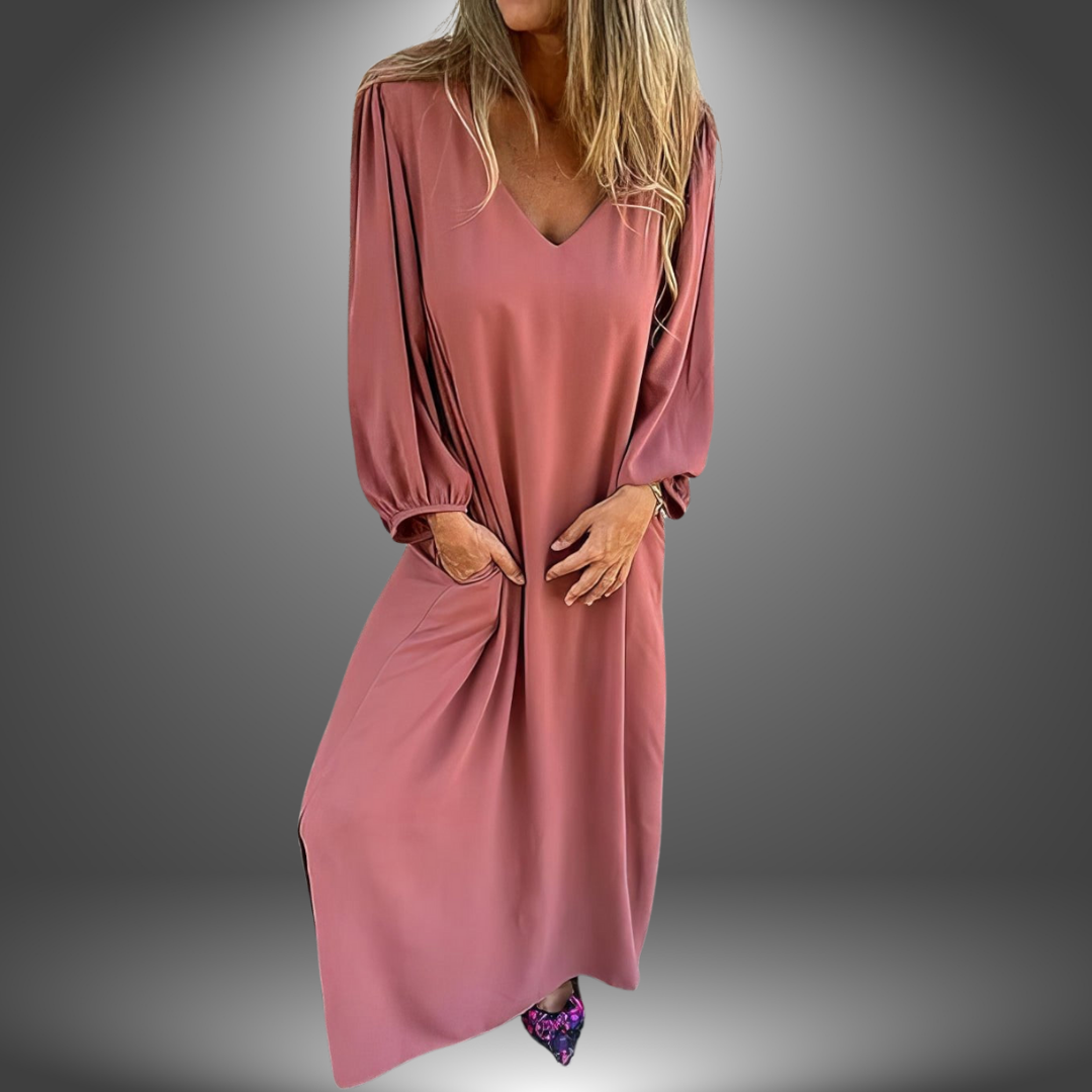 zürich-mode™ | Stilvolle handgefertigte lange Kleid