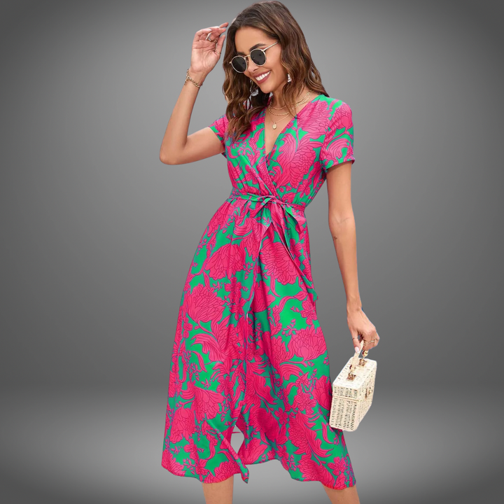 zürich-mode™ | Sommerkleid mit Blumenmuster