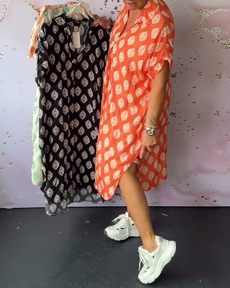 Dini™ | Stylisches Kleid mit V-Ausschnitt