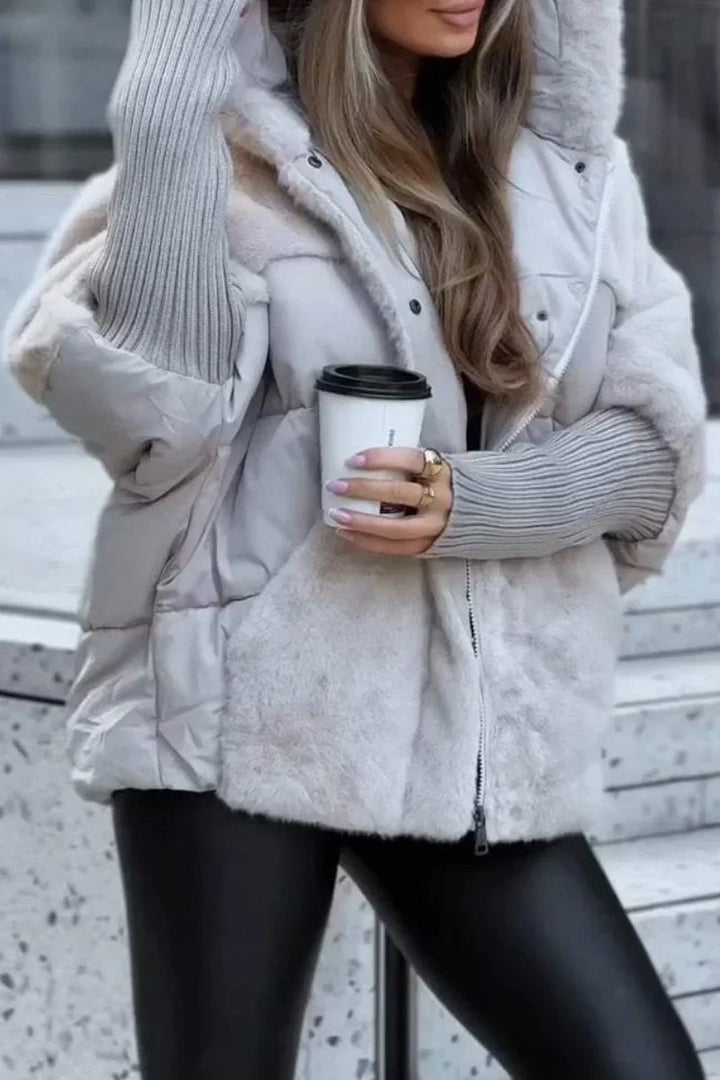 Olivia Kuschelige Winterjacke