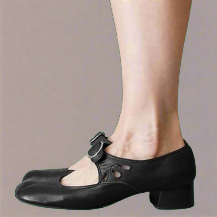 Denisa | Orthopädische Ledersandalen mit bequemer Keilsohle