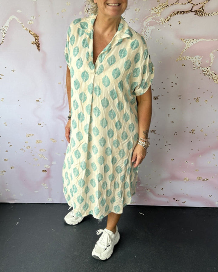 Dini™ | Stylisches Kleid mit V-Ausschnitt