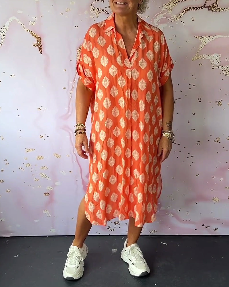 Dini™ | Stylisches Kleid mit V-Ausschnitt