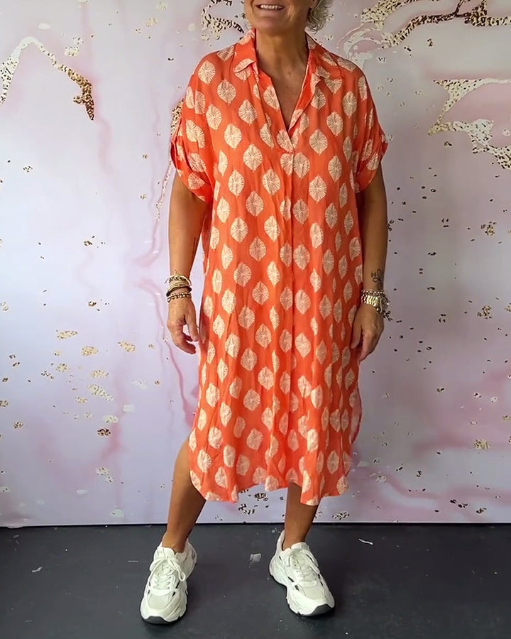 Dini™ | Stylisches Kleid mit V-Ausschnitt