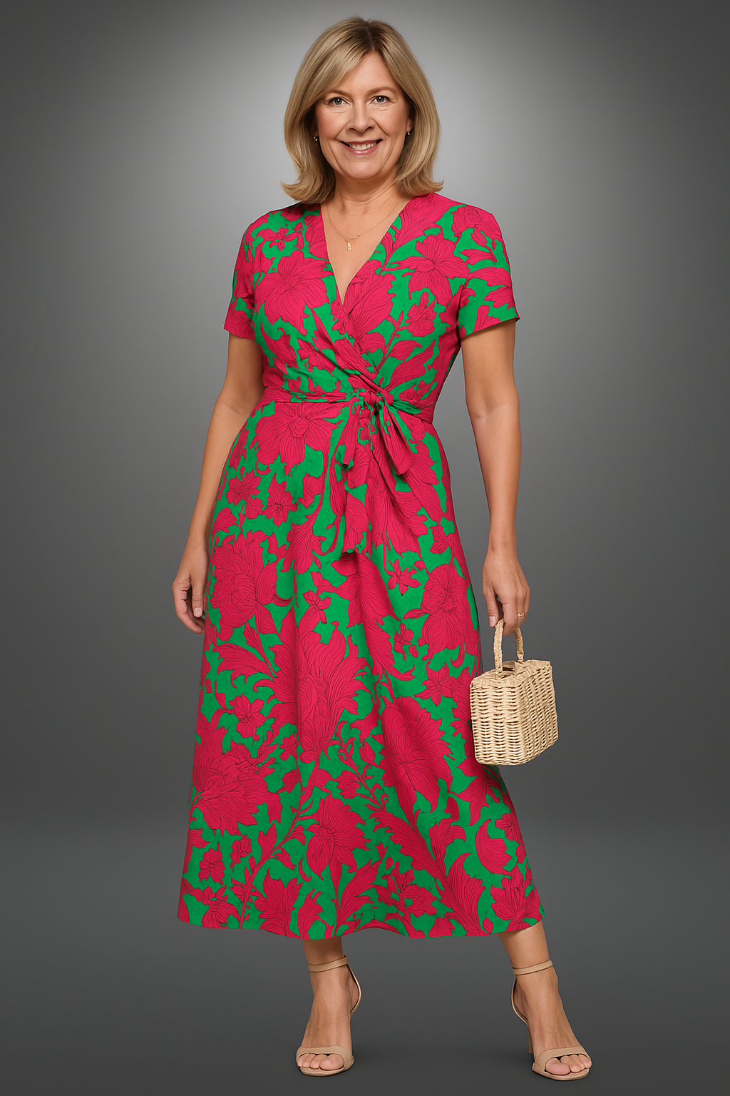 zürich-mode™ | Sommerkleid mit Blumenmuster