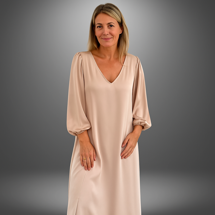 zürich-mode™ | Stilvolle handgefertigte lange Kleid