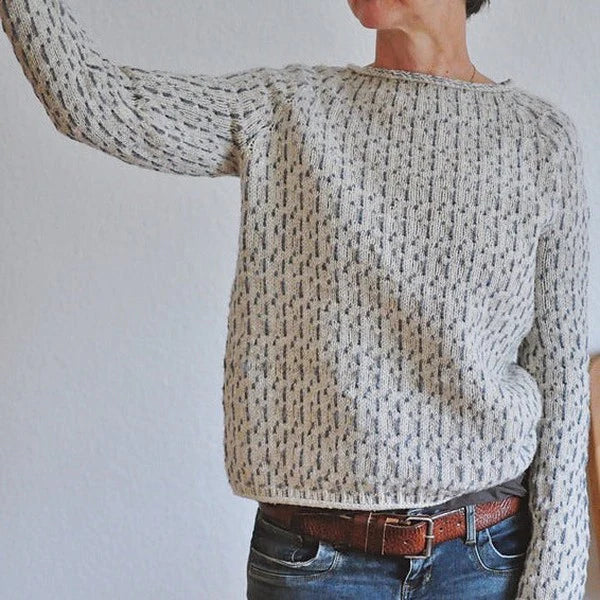 ANDREA - SCHMALER STRICKPULLOVER