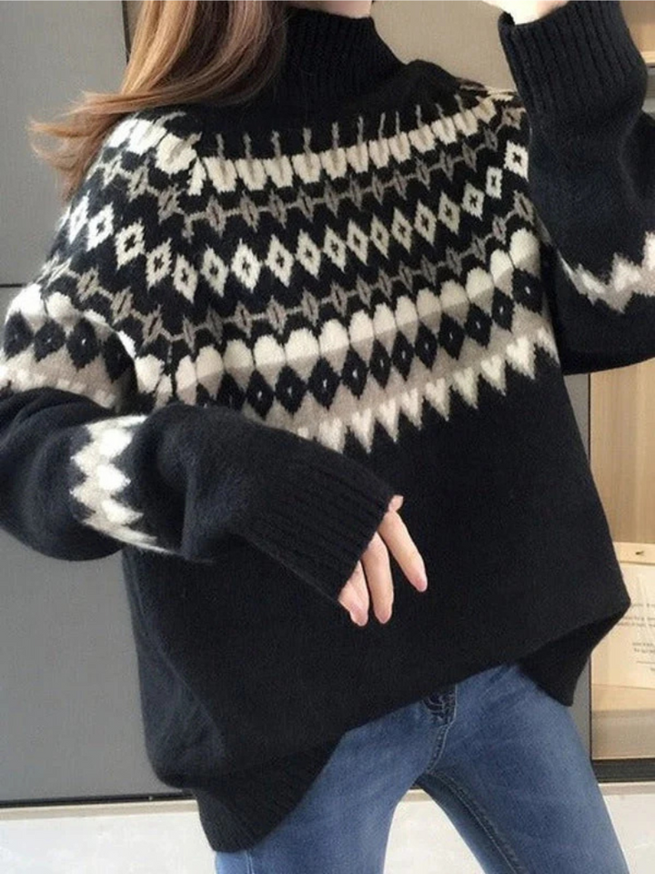 NICOLE - Rollkragenpullover