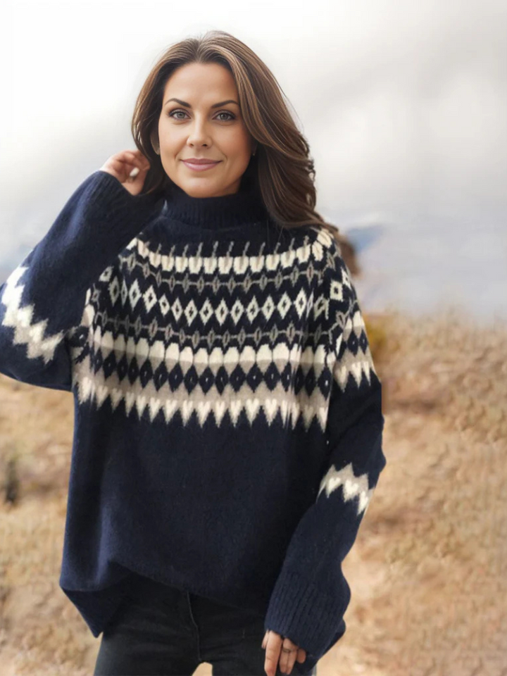 NICOLE - Rollkragenpullover