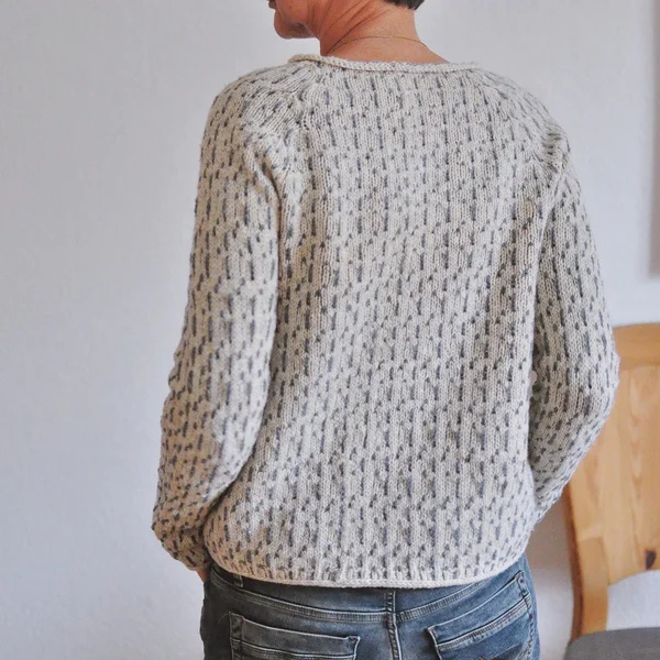 ANDREA - SCHMALER STRICKPULLOVER