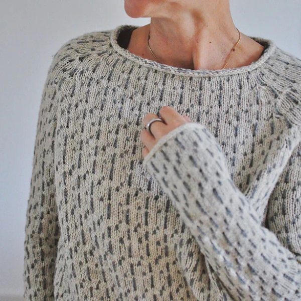 ANDREA - SCHMALER STRICKPULLOVER