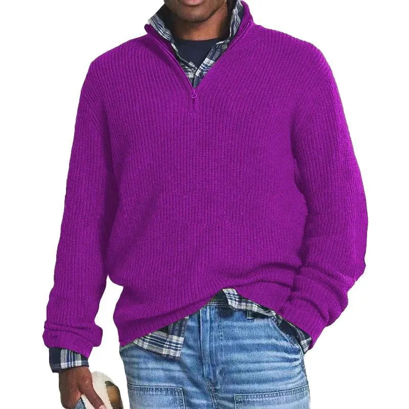 Finn | Strickpullover mit Reißverschluss für Herren