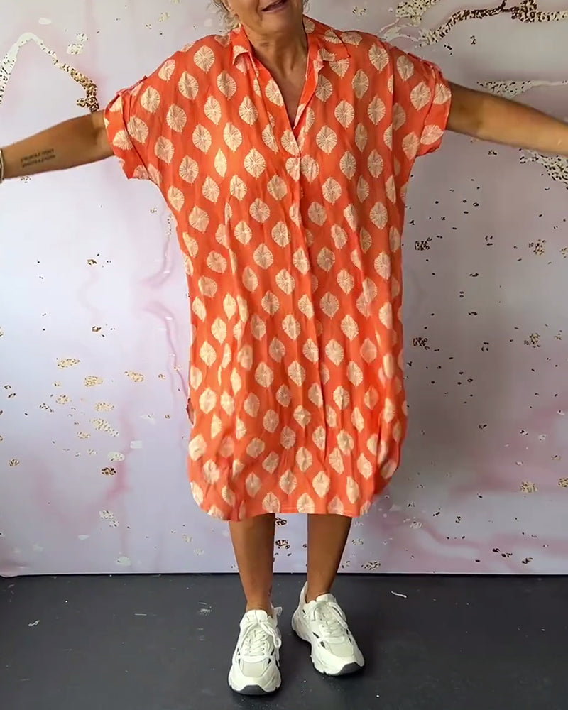 Dini™ | Stylisches Kleid mit V-Ausschnitt