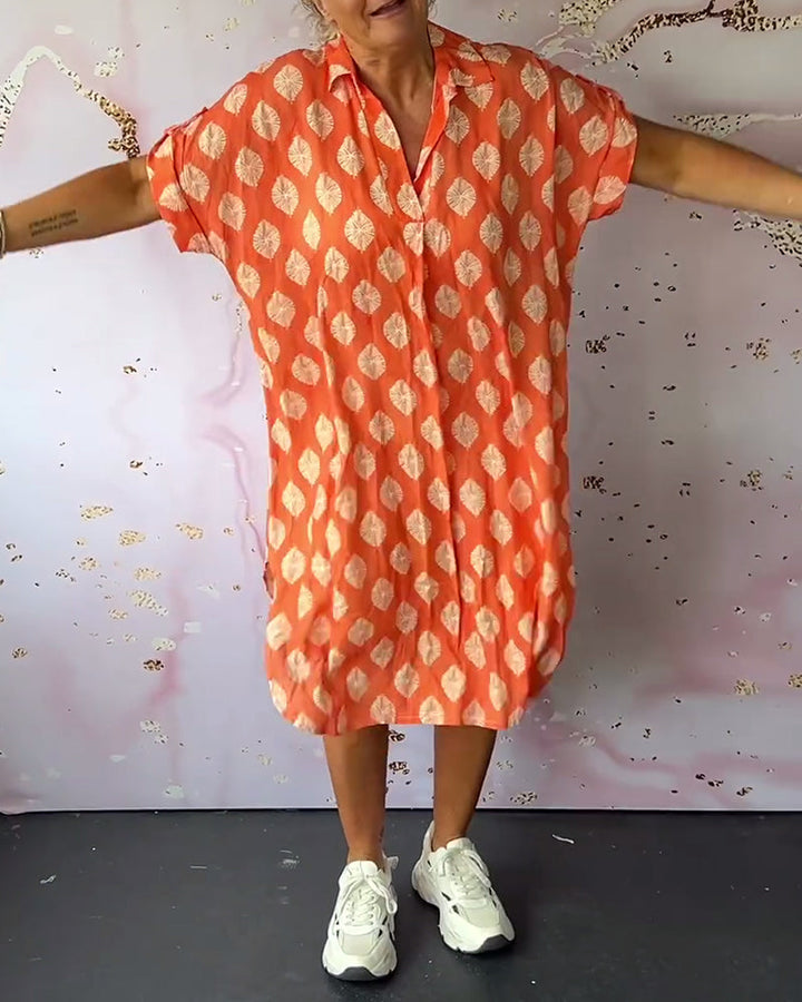 Dini™ | Stylisches Kleid mit V-Ausschnitt