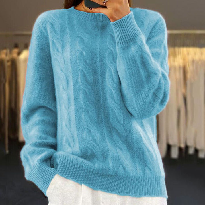 Nathalie - Kuscheliger Strickpullover