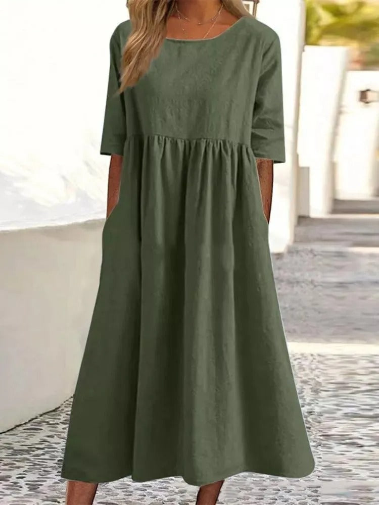 Anja™ - Bauchbedeckendes Kleid